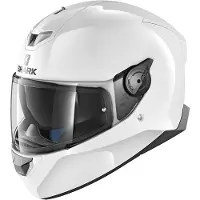 Shark D-Skwal 2 Blank Wit Azuur WHU Integraalhelm Maat XS