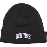 Mister tee Muts 'New York' zwart / wit