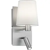 TRIO MARRIOT - Wandlamp - Nikkel mat - excl. 1x E14 4 W - Verlichting omhoog en omlaag