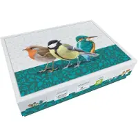 Bekking & Blitz Puzzel 1000 stukjes : Drie vogels, Elwin van der Kolk, Vogelbescherming Nederland