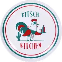Kitsch Kitchen bord 21cm El Restaurante el camarero