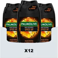 Palmolive 12x Men Intense Douchegel 5in1 Spice Up 250 ml
