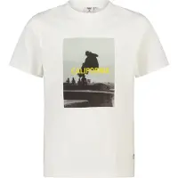 America Today T-shirt wit Jongens Katoen Ronde hals Printopdruk - maat 134/140