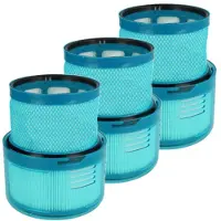 123accu Dyson Gen5 972352-01 HEPA filter (3 stuks, huismerk)
