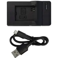 123accu GoPro AHDBT-201 / AHDBT-301 Micro-USB oplader (4.2V, 0.5A, huismerk)
