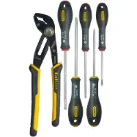 Stanley handgereedschap Fatmax schroevendraaierset 6-delig waterpomptang - FMHT0-62639