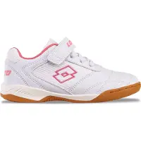 Lotto Shoes WHIZZER K lage kindersneaker 2600120K wit/roze