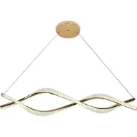Toolight Led Lamp G033-cp Gold