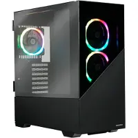 Enermax ECA-EK8-BB-ARGB PC Case K8 RGB Tempered Glass Mid-Tower ATX Black