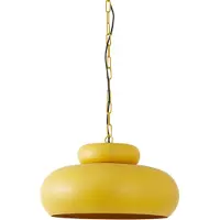 Light & Living Hanglamp Neiva Ø 46cm Okergeel 1x E27