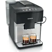 Siemens volautomatische koffiemachine TP505D01 EQ.500 Classic, voor bonen, 1500 W, tot 1,9 l/270 g, incl. accessoires, zilver-zwart