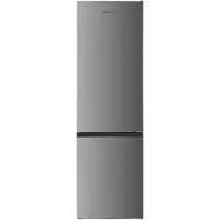 Heinner HC-HM262INVXD Koel-vriescombinatie RVS 262 L – Vrijstaand – Energieklasse D – Instelbare Thermostaat – LED-verlichting met Deuralarm – Omkeerbare Deur – 5 Jaar Garantie