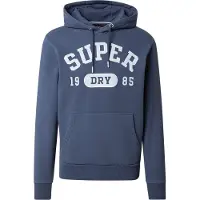 Superdry Sweatshirt 'ATH ESS' saffier / pastelblauw