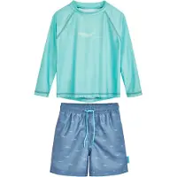 Playshoes UV-bescherming 'Hai' blauw / turquoise