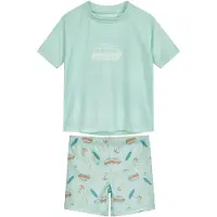 Playshoes UV-bescherming turquoise / lichtbruin / mintgroen