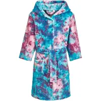 Playshoes Badjas blauw / turquoise / rosa / magenta