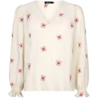 Ydence Dames Blouses Top Philou - Ecru - Maat L