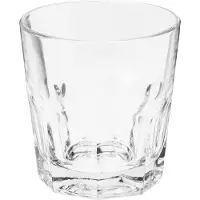 Excellent houseware Waterglazen - 4x - glas - transparant - 250 ml - vaatwasserbestendig