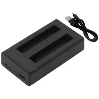123accu Insta360 CINAQBT/A USB lader voor Insta360 X3 (huismerk)