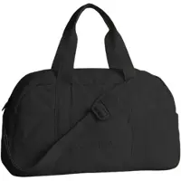 Cabau - Bloom Bag - Sporttas voor Vrouwen - Black - 37,5 Liter - 5 Vakken + 2 Ritsvakken - Gym & Weekendtas - 50x27x20 cm