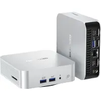 GEEKOM A7 Mini-PC – AMD Ryzen 5 7535HS– AMD Radeon graphics 780M – Windows 11 Pro – (8 Kernen 16 Threads, tot 5,2 GHz –16GB RAM 512GB SSD – 8K,Mini PC met,Mini Computer,Game PC,pc voor games e