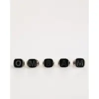 Dolce&Gabbana Initiële Letter Zilveren Ring
