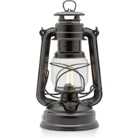 Feuerhand Baby Special 276 Mat Zwart, 276-LED-MZ, LED stormlamp
