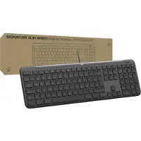 Logitech Bedrade Toetsenbord K620 voor Bedrijven - Grafiet - CH