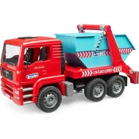 BRUDER MAN TGA skip container truck