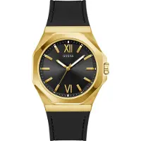 GUESS Analoog horloge 'Emperor' goud / zwart