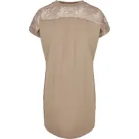 Urban Classics Jurk taupe