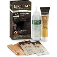 Biokap DELICATO RAPID haarverf - 4.00 Donkerbruin, natuurlijke tint - 135 ml