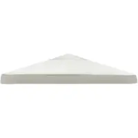Happyment Partytent dak Tavien beige - 3x3m doek - Tentdoek - Vervangend dak voor tent - Paviljoen - Waterdicht