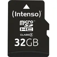 Intenso - carte mémoire flash - 32 Go - microSDHC