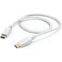 Hama 00201592 USB-laadkabel USB 2.0 USB-C stekker, USB-C stekker 1.50 m Wit