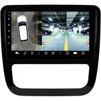 Happiq Autoradio bluetooth met camera - Carplay - Voor VW Volkswagen Scirocco (2008-2013) - Geschikt voor Apple en Android - Stereo - Navigatie - Navigatiesysteem auto