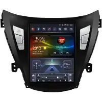 Happiq Autoradio met bluetooth - Carplay - Voor Hyundai Elantra Avante i35 (2011-2013) - Geschikt voor Apple en Android - Stereo - Navigatie - Navigatiesysteem auto - 4GB 32GB