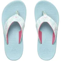 Reef Kids Santa Ana Blue Haze 1 Blauw Teenslipper