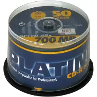 Platinum 100128 CD-R 80 disc 700 MB 50 stuks Spindel