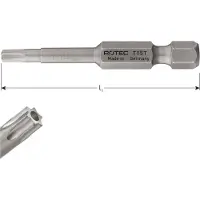 Rotec PRO Krachtbit T 40 L=50mm E 6,3 Tamper BASIC - 10 stuks - 8087040