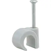 Q-Link Buisclip | | 16 -19 mm (40 stuks, Rond, Grijs)