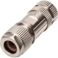 Digitus DN-936M12-J: connector, M12-aansluiting, X-code, Cat.6A, IP67