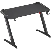 Happyment Gaming bureau Nevio Valora - Met LED verlichting - 140cm desk - Metalen poten