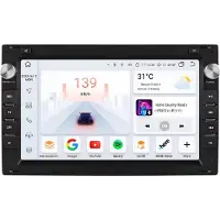 Happiq Autoradio met bluetooth - Carplay - Voor VW Golf 4, Passat, Polo, Transporter T5, Multivan, Seat Jetta - Geschikt voor Apple en Android - Stereo - Navigatie - Navigatiesysteem auto - 4GB 32GB - 7"