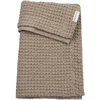 Meyco Baby Wafel Katoen Ledikant Deken - Taupe - 100x150cm - 1.0 TOG