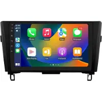Happiq Autoradio met bluetooth - Carplay - Voor Nissan Qashqai 2 & X-Trail T32 (2013-2017) - Geschikt voor Apple en Android - Stereo - Navigatie - Navigatiesysteem auto - 2GB 64GB