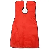 Gadgetpoint - Scheer Schort - Scheren - Baardcape met zuignappen - Baard scheren - Haaropvanger - Rood
