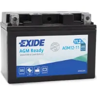 Exide AGM Ready AGM12-11 / YTZ14-BS accu (12V, 11.2Ah, 205A)