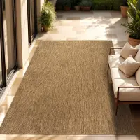 Paco Home In-& Outdoor Balkon Terras Keukenvloerkleed Eenkleurig Gemêleerd Patroon 200x280 cm