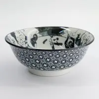Tokyo Design Studio - Mixed Bowls Noodle Bowl Ninja 20.3x8cmh 1000ml